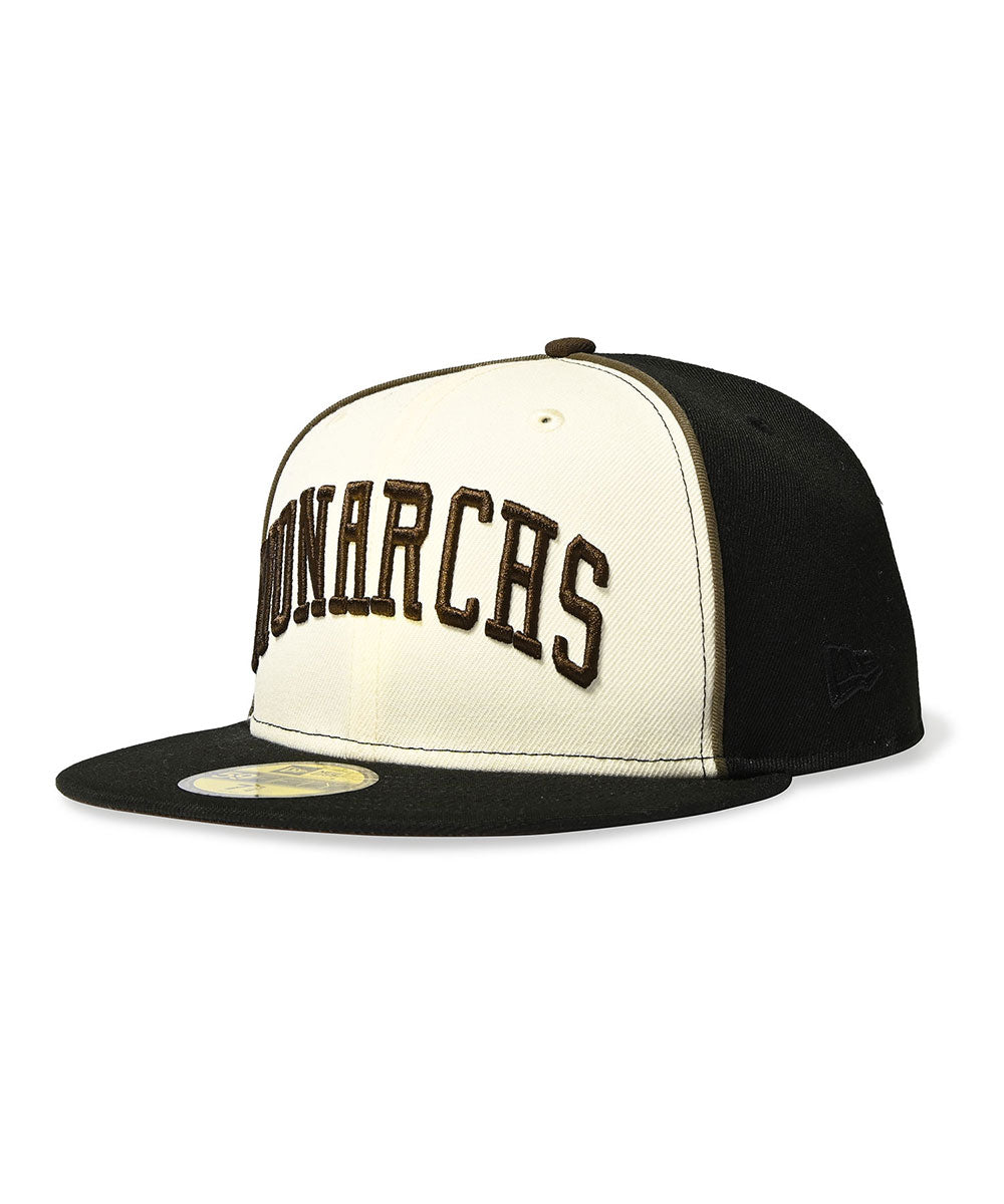 NEW ERA - KANSAS CITY MONARCHS CO 1948 NEGRO LEAGUE 59FIFTY CHROME/BLACK 【71024966】