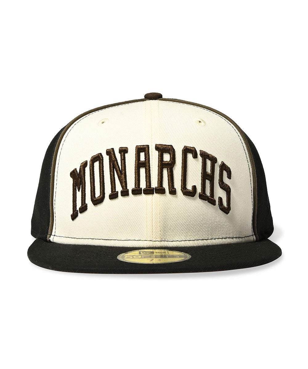 NEW ERA - KANSAS CITY MONARCHS CO 1948 NEGRO LEAGUE 59FIFTY CHROME/BLACK 【71024966】