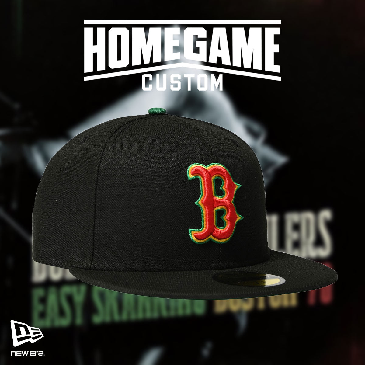 NEW ERA - BOSTON RED SOX 59FIFTY CO PEACE SIGN BLACK 【71024996】