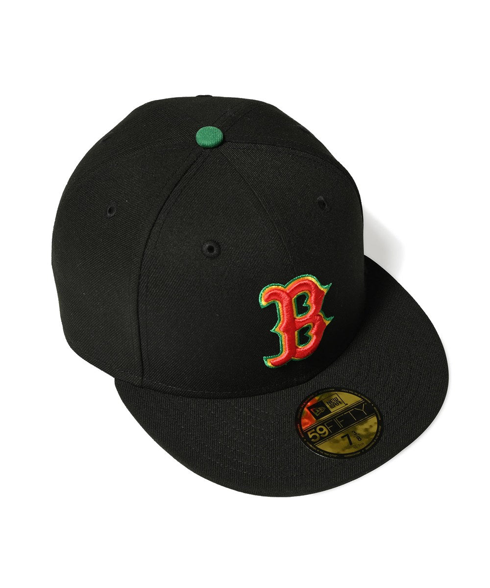 NEW ERA - BOSTON RED SOX 59FIFTY CO PEACE SIGN BLACK 【71024996】