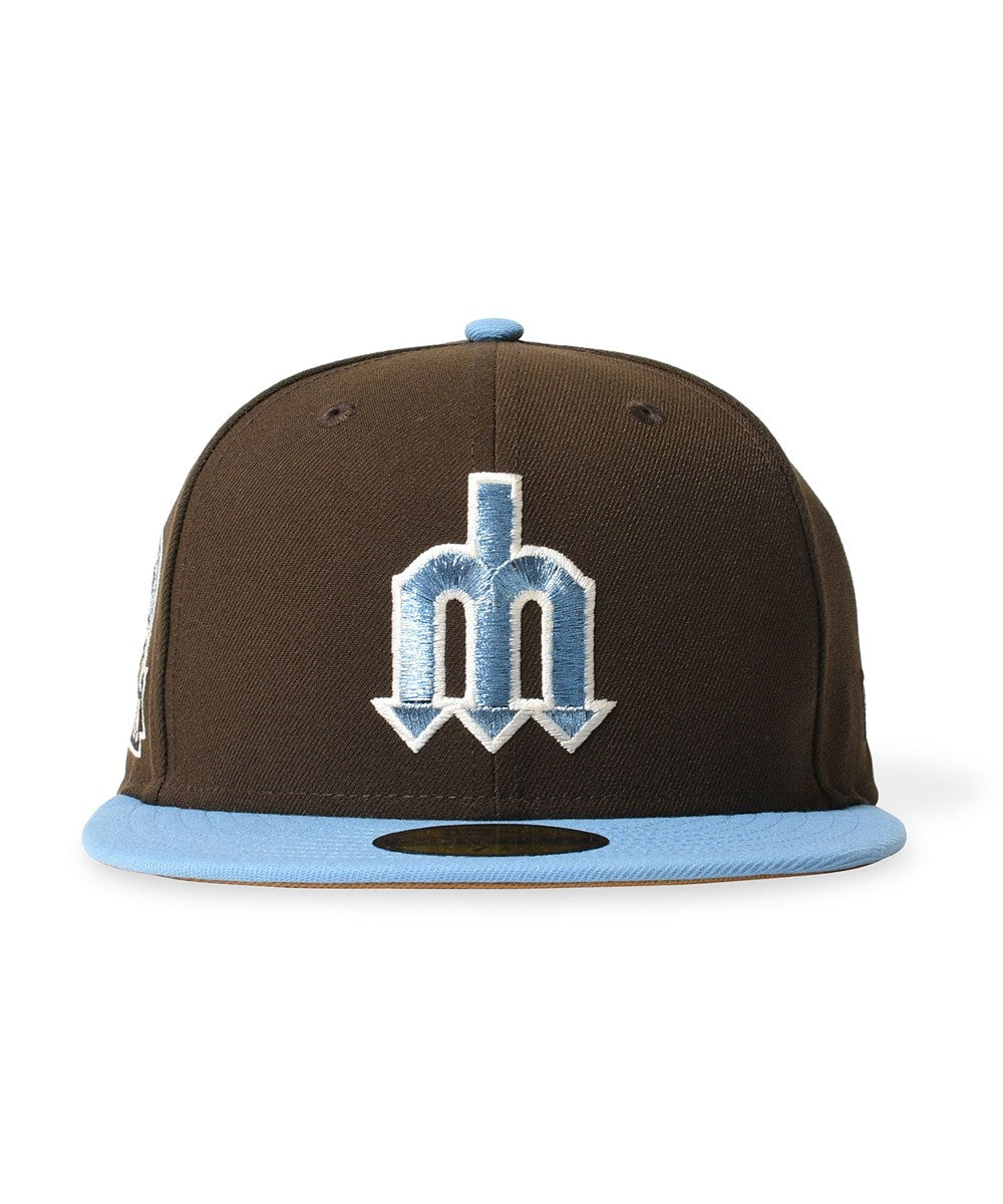 NEW ERA - SEATTLE MARINERS CO M TRIDENT 30TH ANNIV 59FIFTY WALNUT/SKY BLUE 【15151427】