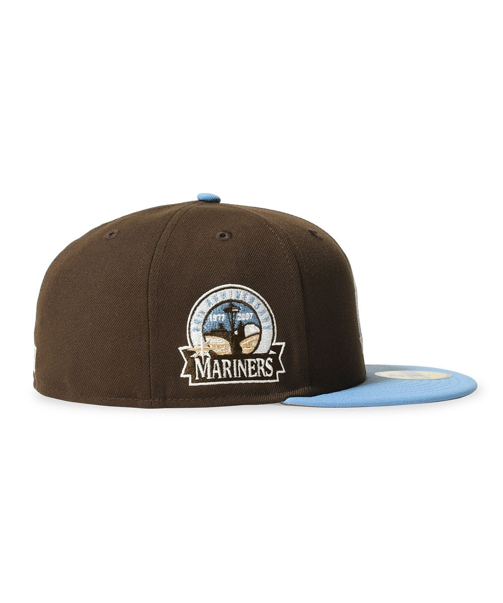 NEW ERA - SEATTLE MARINERS CO M TRIDENT 30TH ANNIV 59FIFTY WALNUT/SKY BLUE 【15151427】