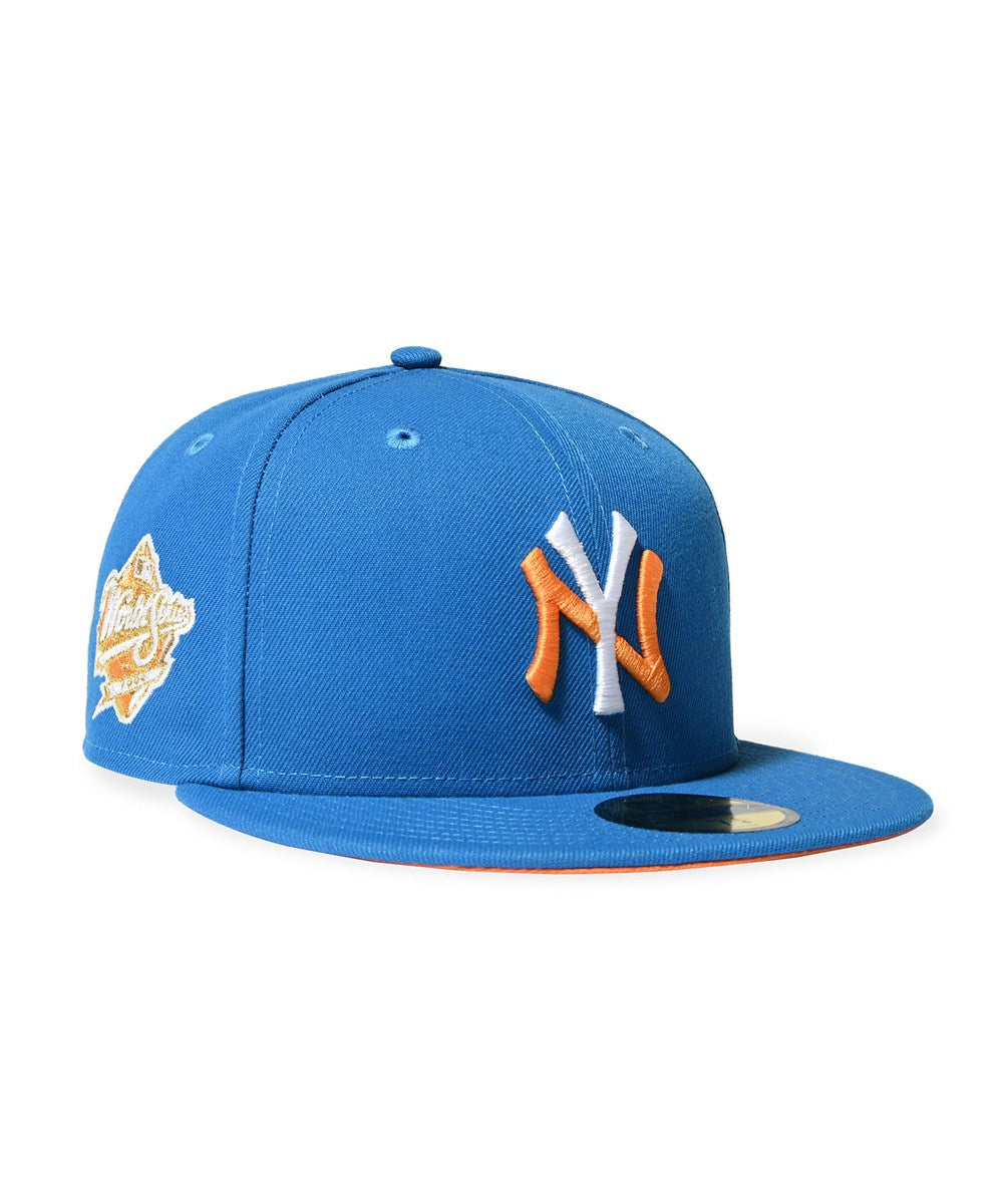 NEW ERA - NEW YORK YANKEES CO 59FIFTY 1999 World Series CARDINAL BLUE 【71025004】
