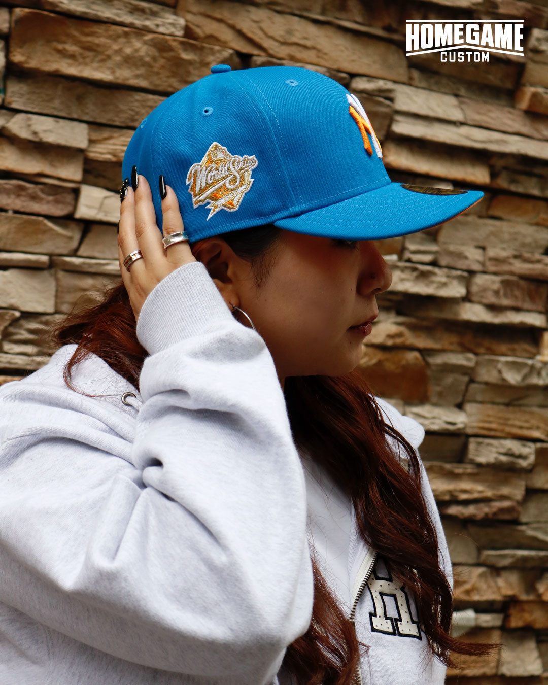 NEW ERA - NEW YORK YANKEES CO 59FIFTY 1999 World Series CARDINAL BLUE 【71025004】