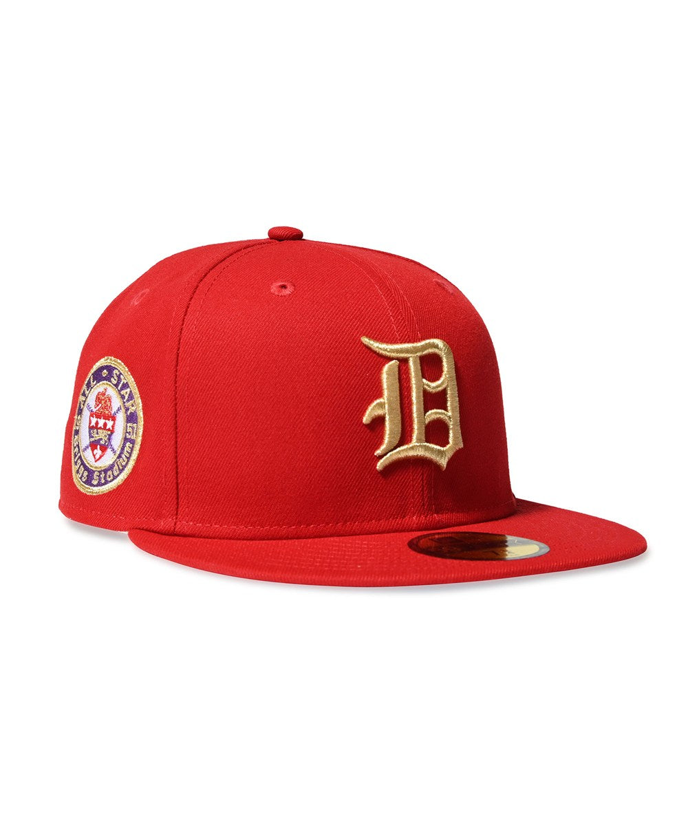NEW ERA - DETROIT TIGERS CO 59FIFTY 1951 All Star Briggs Stadium SCARLET 【71025005】