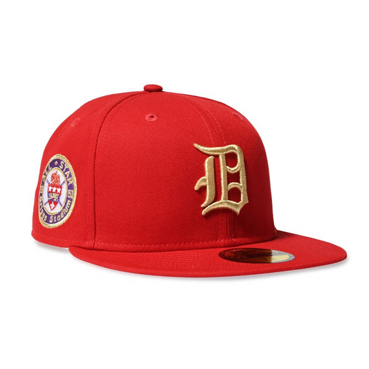 NEW ERA - DETROIT TIGERS CO 59FIFTY 1951 All Star Briggs Stadium SCARLET 【71025005】