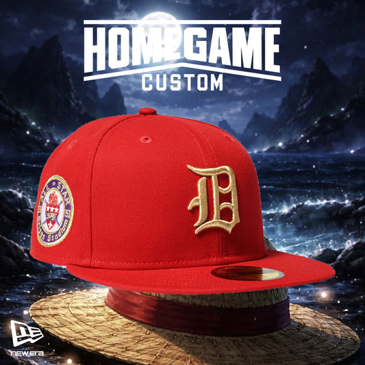 NEW ERA - DETROIT TIGERS CO 59FIFTY 1951 All Star Briggs Stadium SCARLET 【71025005】