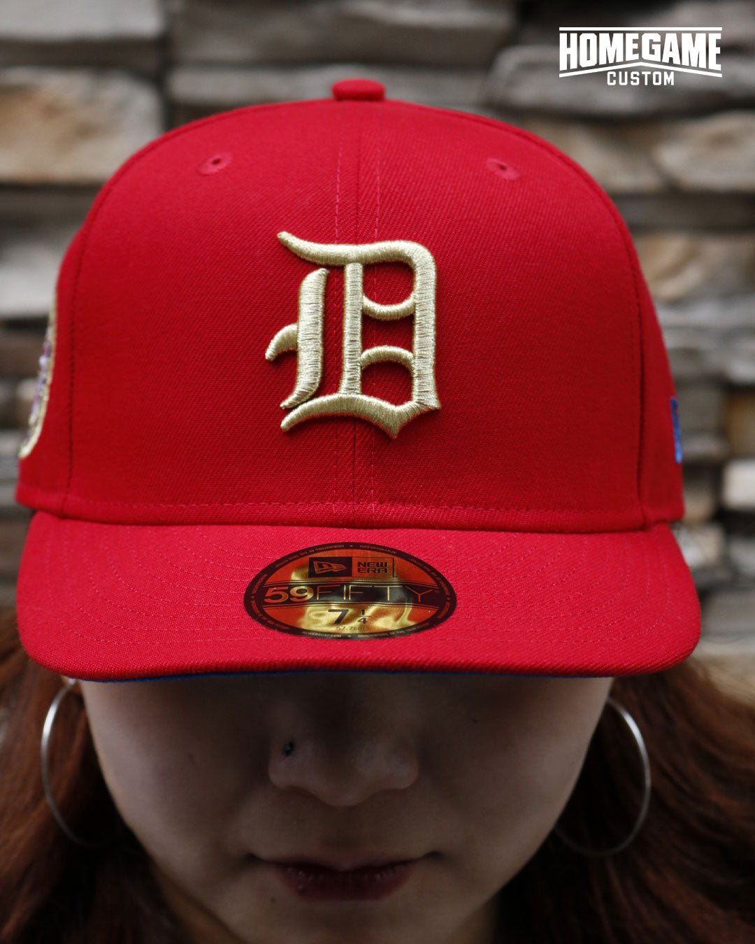 NEW ERA - DETROIT TIGERS CO 59FIFTY 1951 All Star Briggs Stadium SCARLET 【71025005】