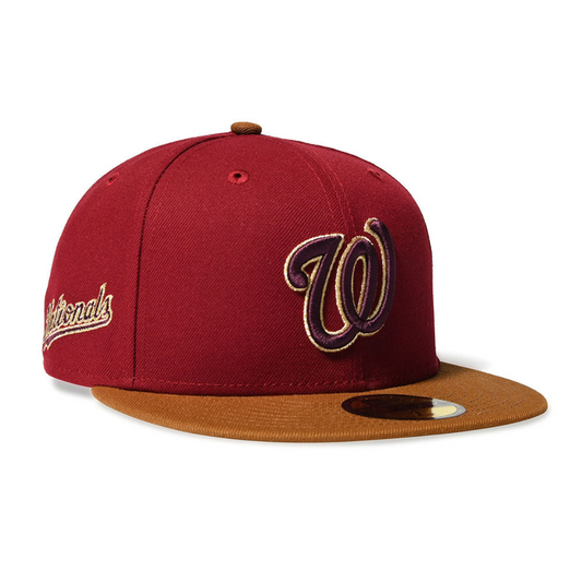 NEW ERA - WASHINGTON NATIONALS CO W SCRIPT 59FIFTY CARDINAL【71025006】