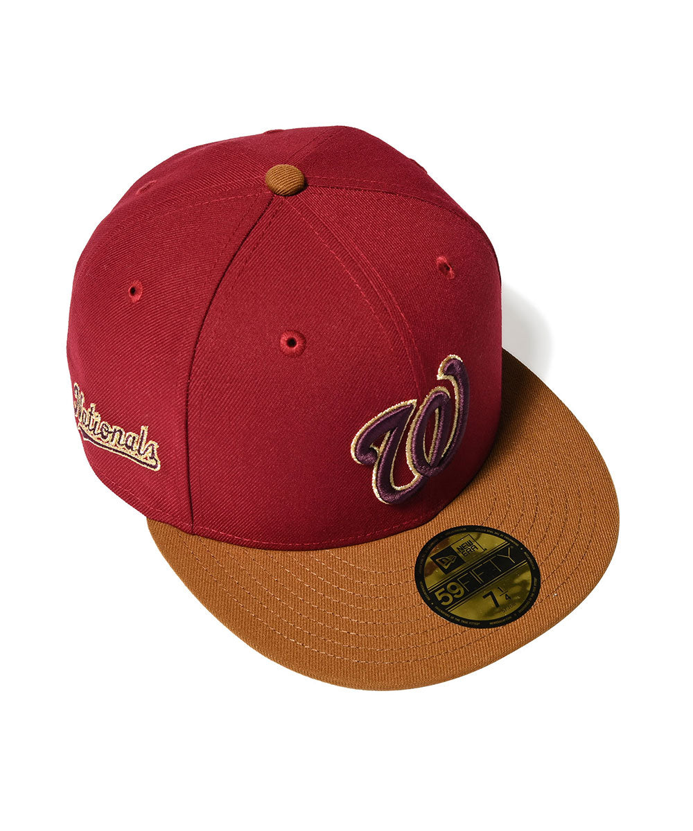 NEW ERA - WASHINGTON NATIONALS CO W SCRIPT 59FIFTY CARDINAL【71025006】