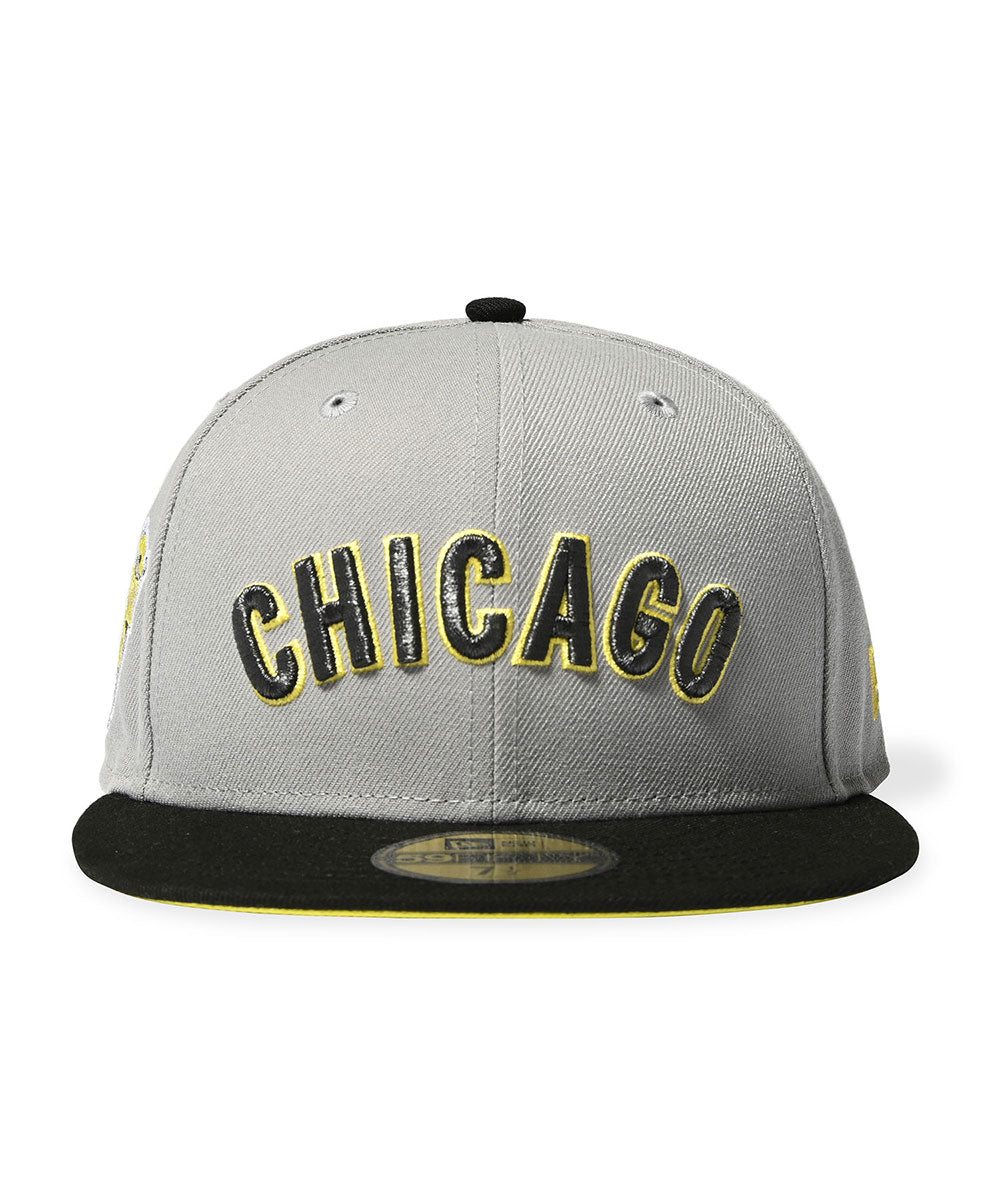 NEW ERA - CHICAGO CUBS CO 2005 ASG 59FIFTY GRAY/BLACK【71025007】