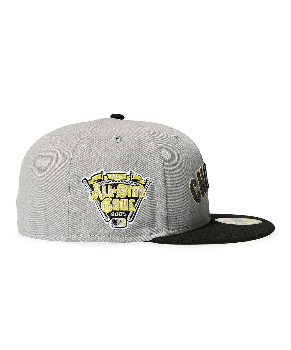 NEW ERA - CHICAGO CUBS CO 2005 ASG 59FIFTY GRAY/BLACK【71025007】