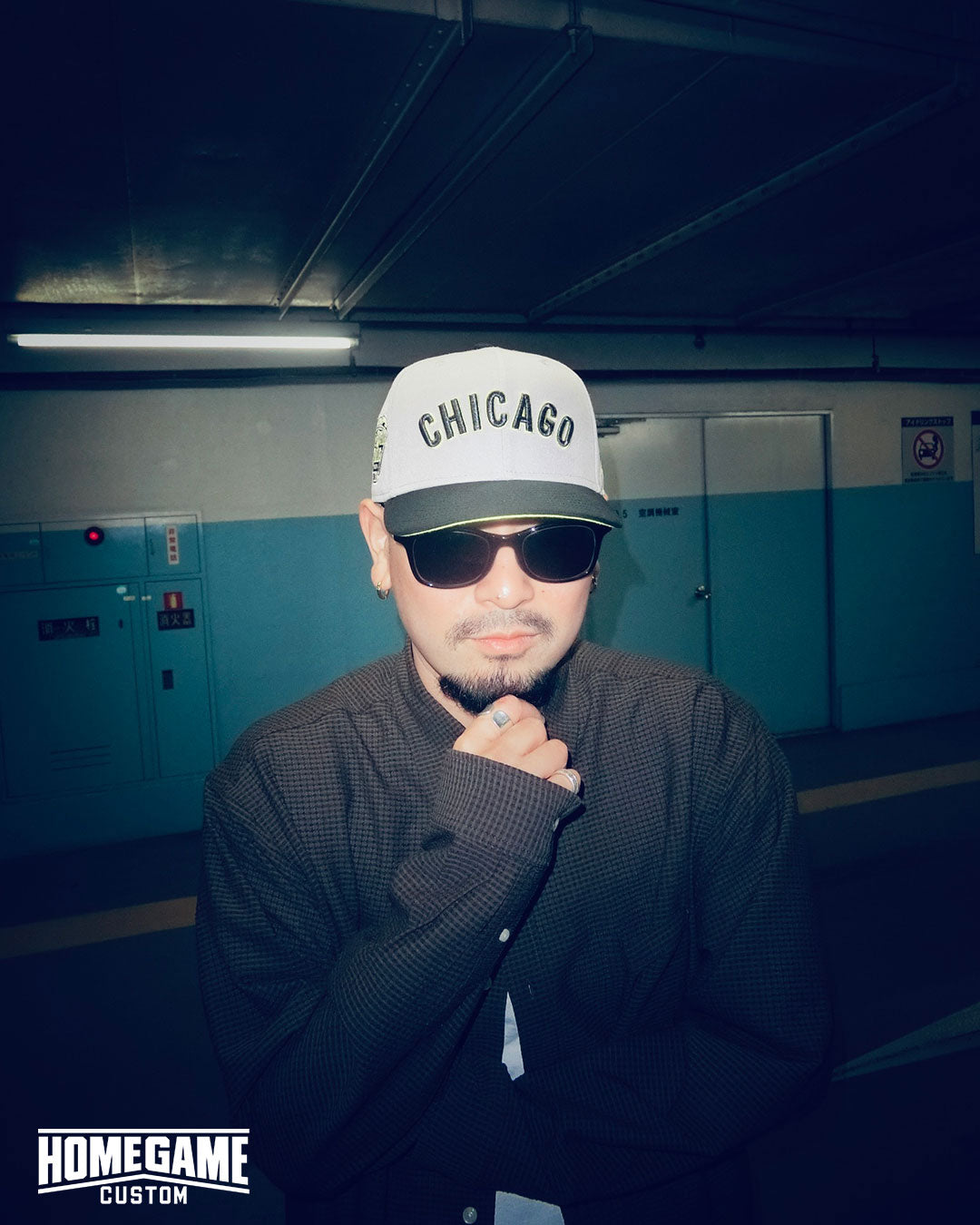 NEW ERA - CHICAGO CUBS CO 2005 ASG 59FIFTY GRAY/BLACK【71025007】