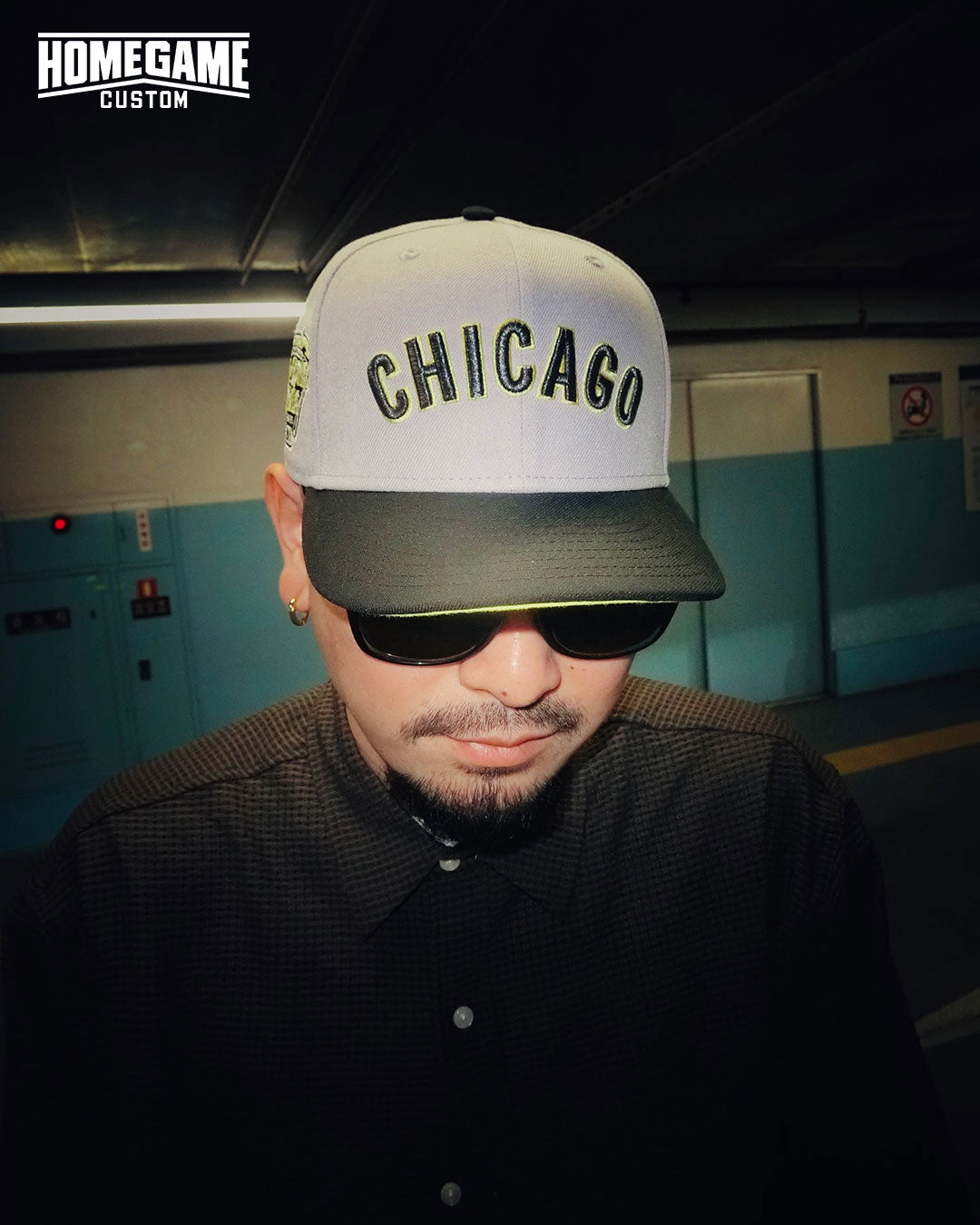 NEW ERA - CHICAGO CUBS CO 2005 ASG 59FIFTY GRAY/BLACK【71025007】