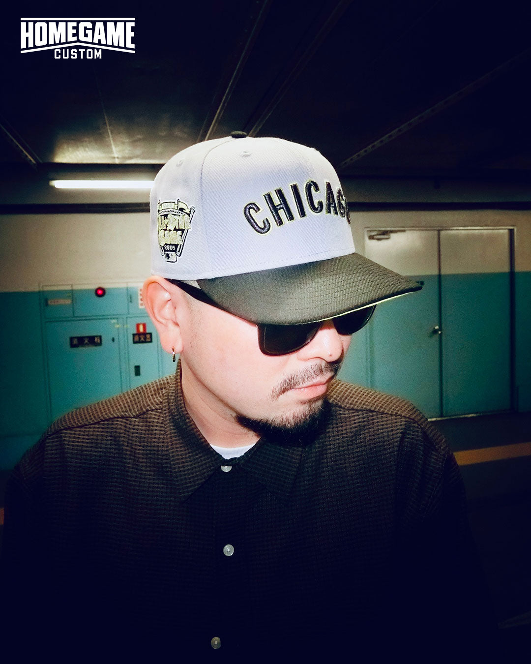 NEW ERA - CHICAGO CUBS CO 2005 ASG 59FIFTY GRAY/BLACK【71025007】