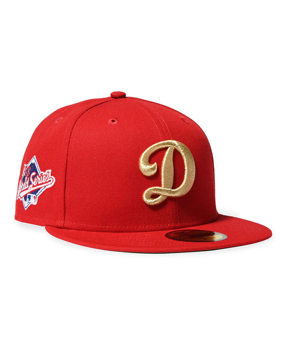 NEW ERA - LOS ANGELES DODGERS CO 1988 WS 59FIFTY SCARLET【71025008】