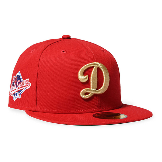 NEW ERA - LOS ANGELES DODGERS CO 1988 WS 59FIFTY SCARLET【71025008】