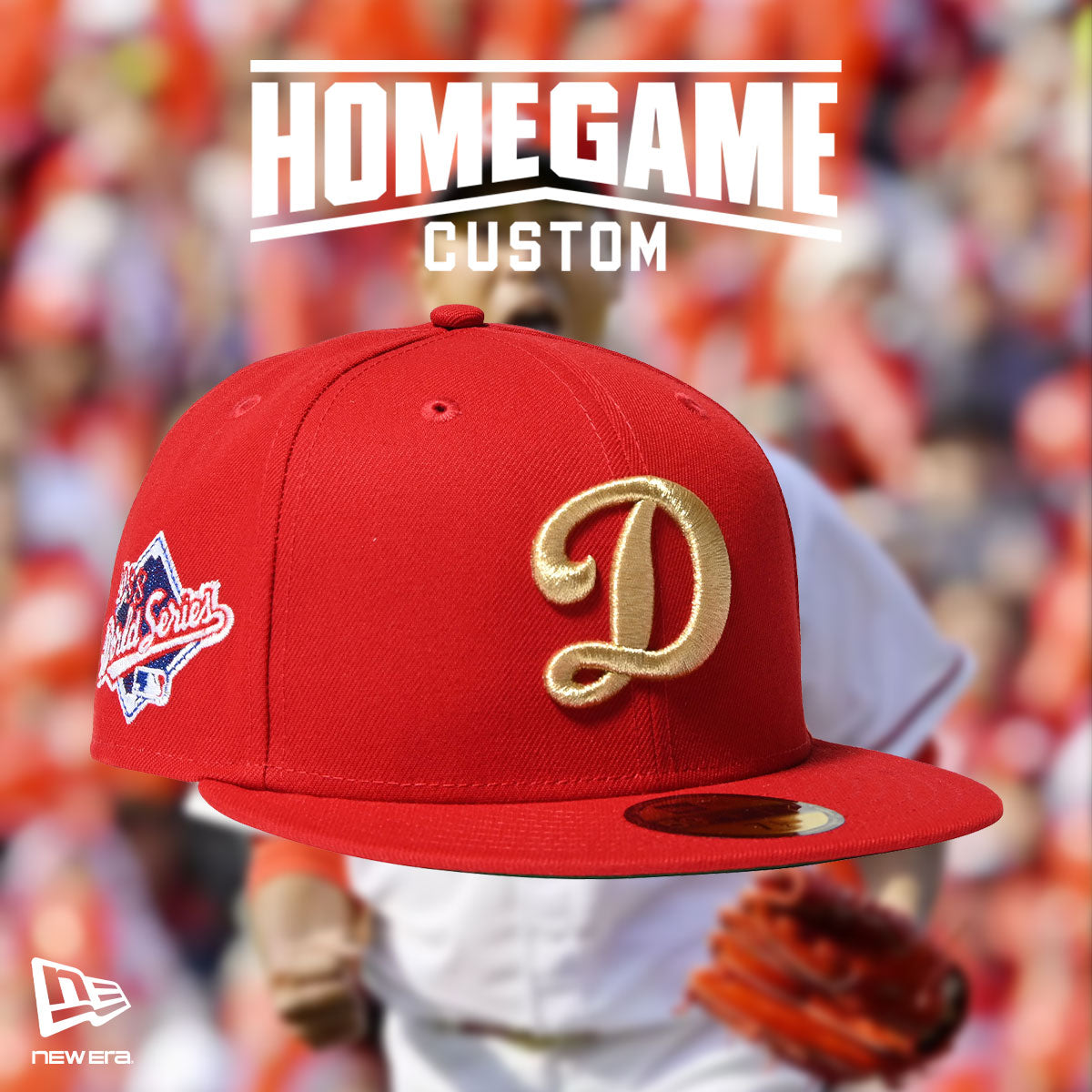 NEW ERA - LOS ANGELES DODGERS CO 1988 WS 59FIFTY SCARLET【71025008】