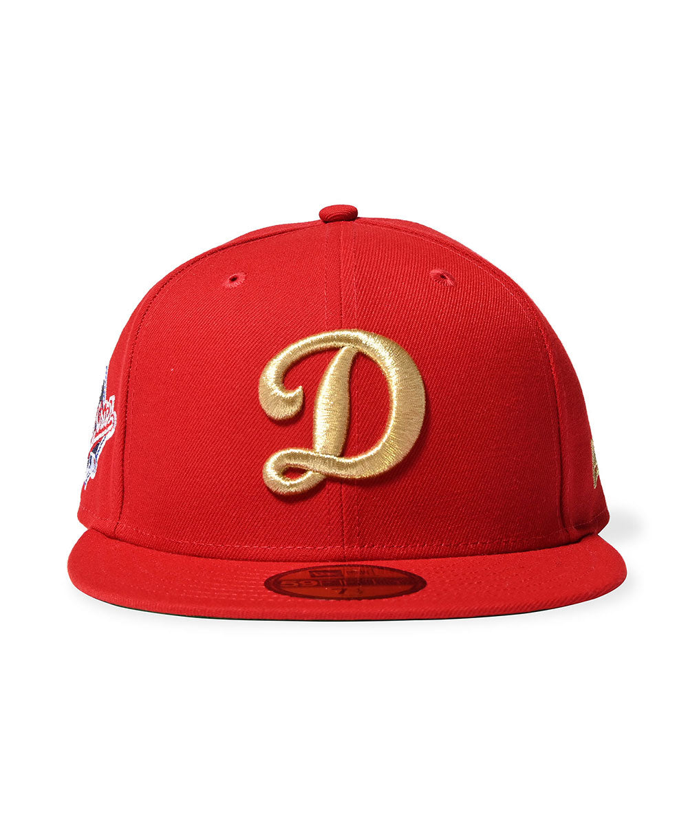 NEW ERA - LOS ANGELES DODGERS CO 1988 WS 59FIFTY SCARLET【71025008】