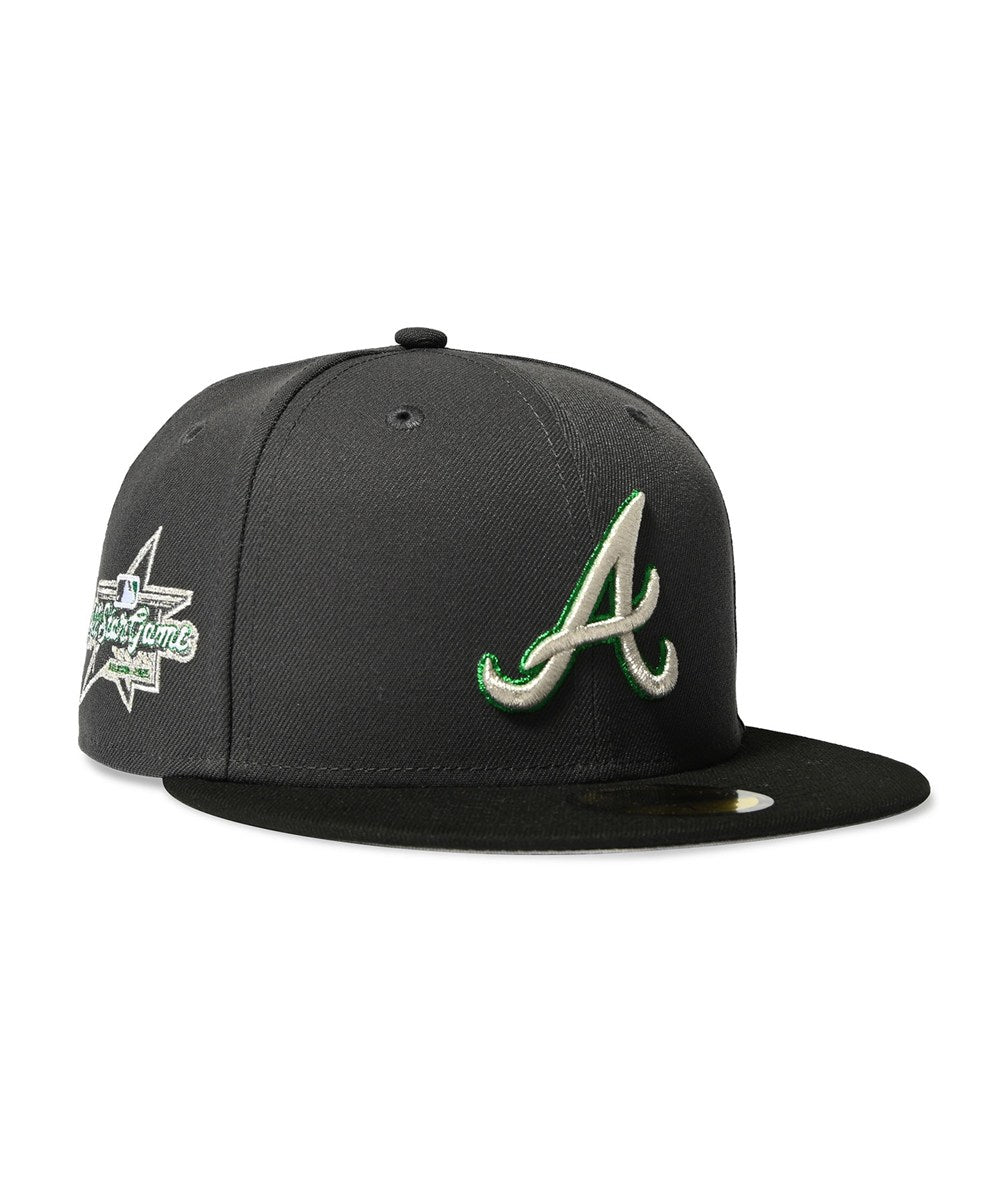 NEW ERA - ATLANTA BRAVES 59FIFTY CO 2025 ALL STAR GAME GRAPHITE/BLACK 【71025010】