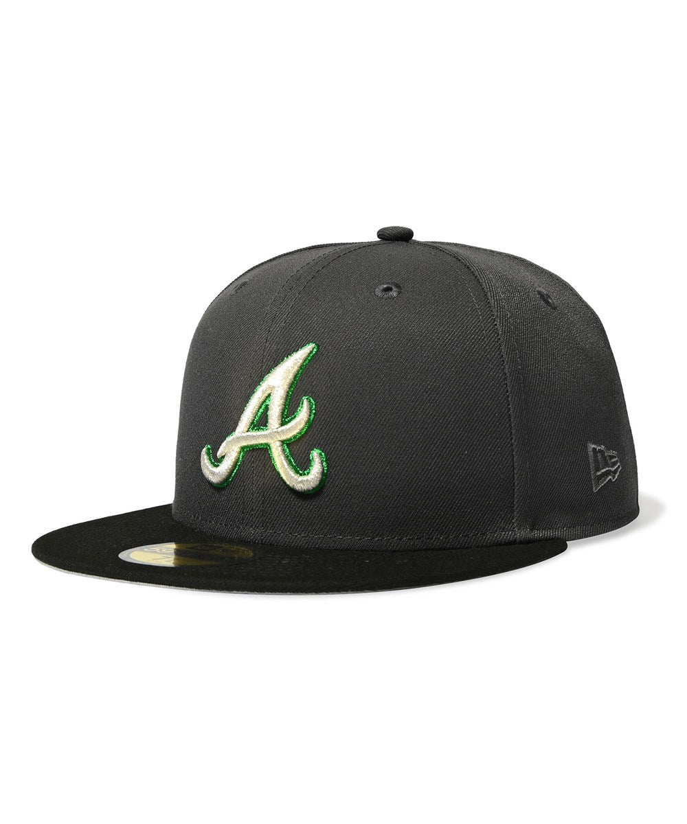 NEW ERA - ATLANTA BRAVES 59FIFTY CO 2025 ALL STAR GAME GRAPHITE/BLACK 【71025010】