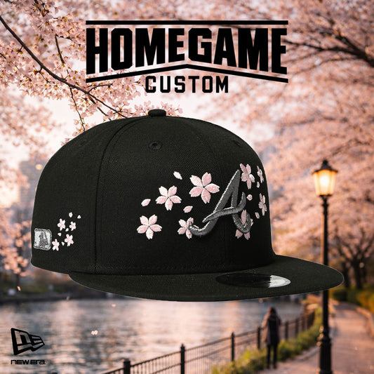 NEW ERA - ATLANTA BRAVES CO SAKURA 9FIFTY BLACK 【71027536】