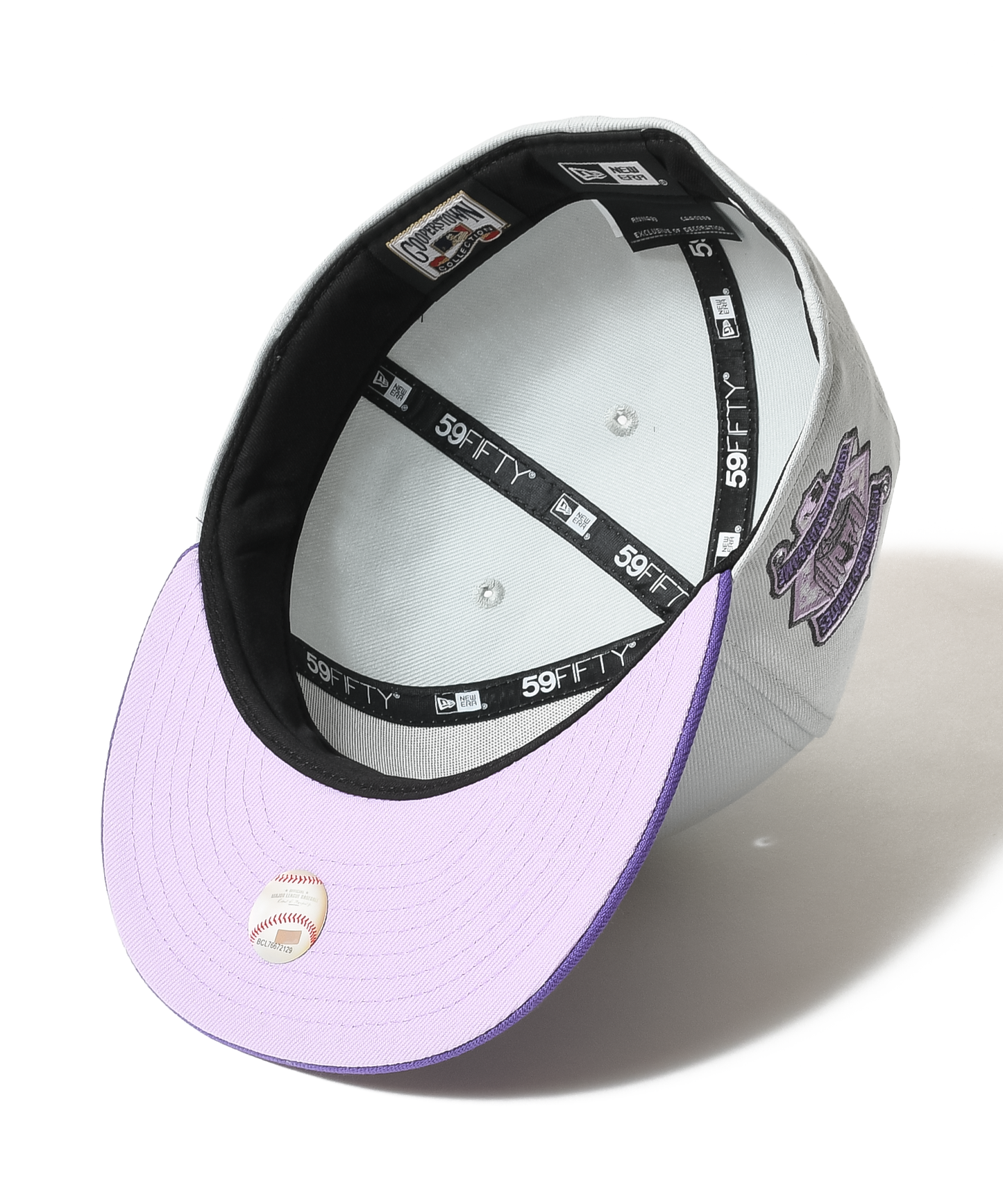 NEW ERA - LOS ANGELES DODGERS CO 1994 PIRATES ASG 59FIFTY SNOW GRAY/V PPL【71037050】