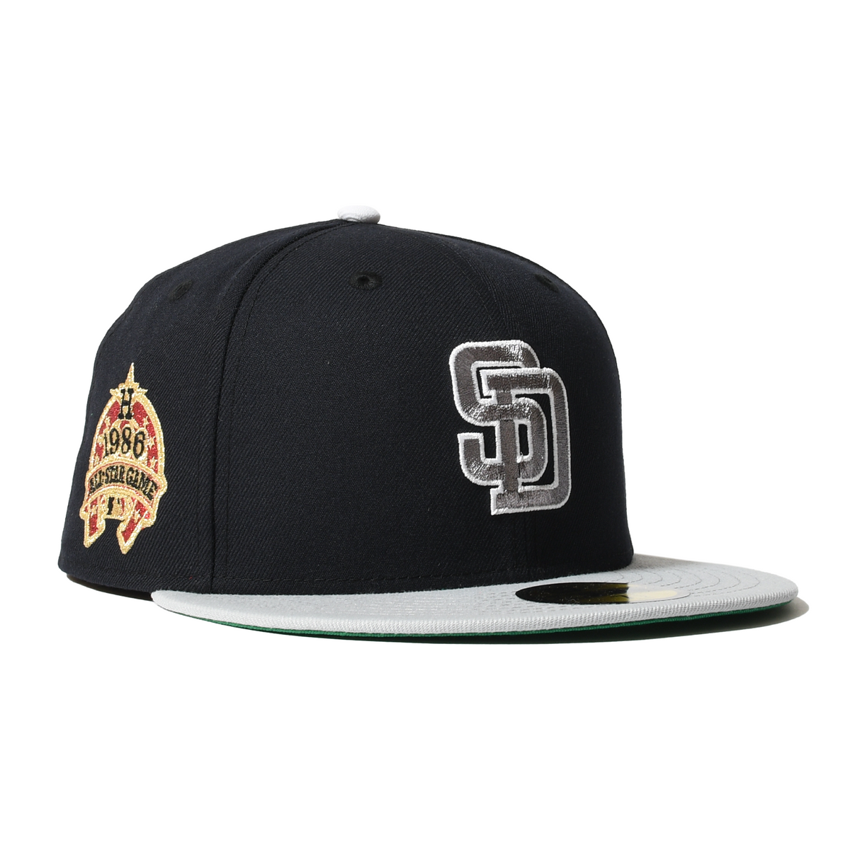 NEW ERA - SAN DIEGO PADRES CO 1986 ASG 59FIFTY NAVY/DOLPHIN GRAY【71037051】
