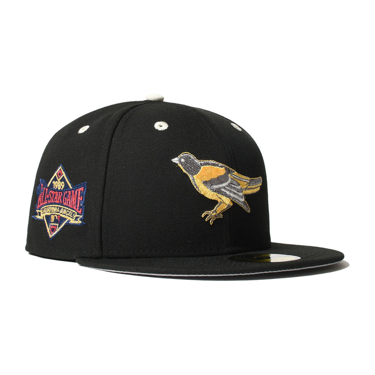 NEW ERA - BALTIMORE ORIOLES CO 1989 ANGELS ASG 59FIFTY BLACK【71037052】