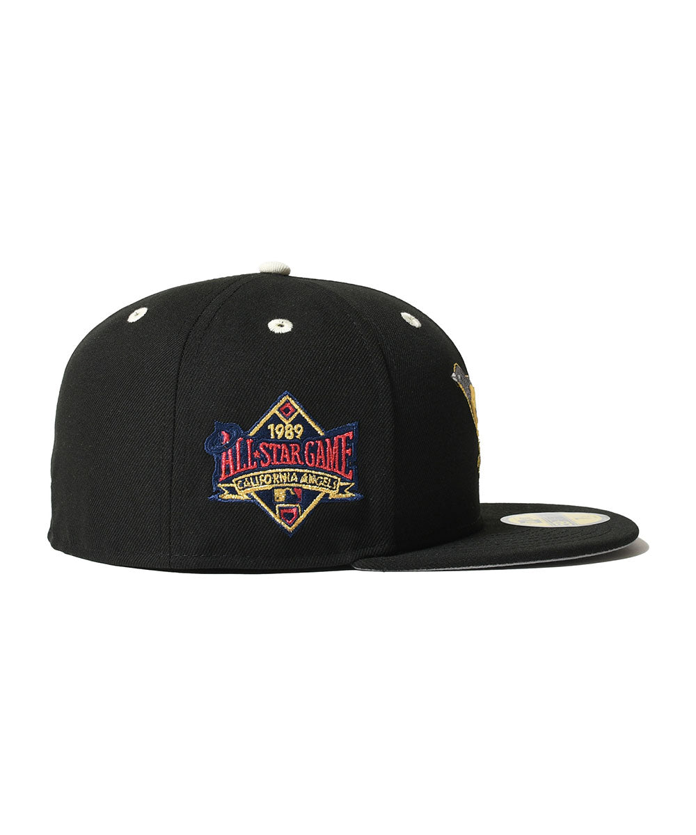 NEW ERA - BALTIMORE ORIOLES CO 1989 ANGELS ASG 59FIFTY BLACK【71037052】