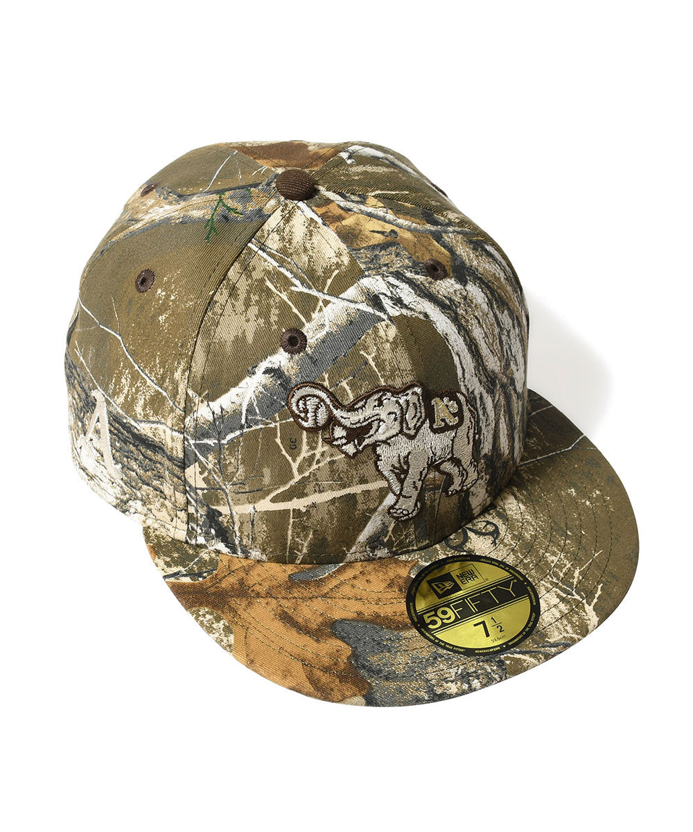 NEW ERA - PHILADELPHIA ATHLETICS 59FIFTY CO ELEPHANT REAL TREE 【71037326】