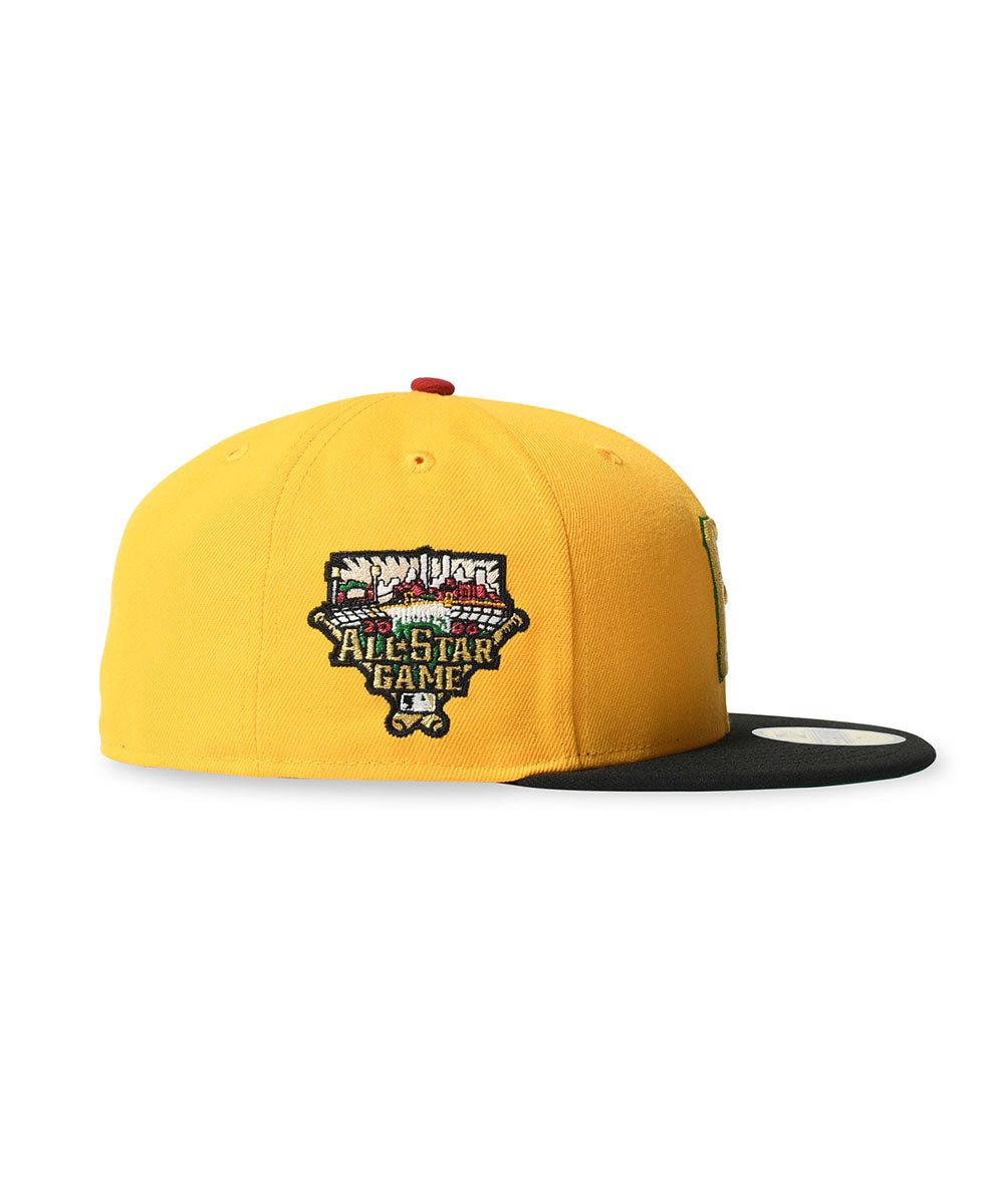 NEW ERA - PITTSBURGH PIRATES CO 2000 ASG 59FIFTY AGOLD 【71037328】