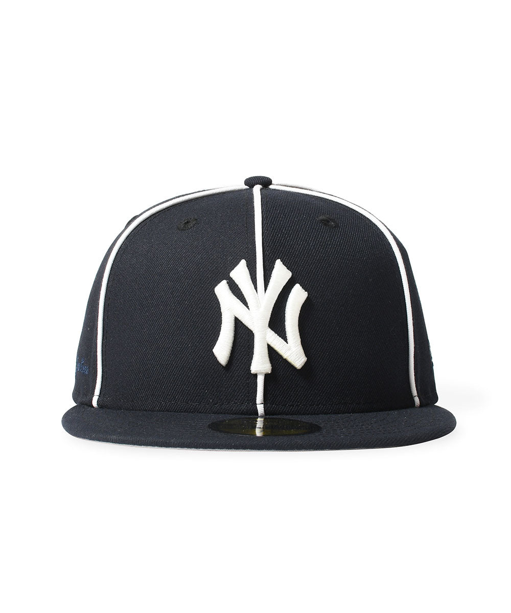 NEW ERA - NEW YORK YANKEES CO PIPING 59FIFTY NAVY【71037329】