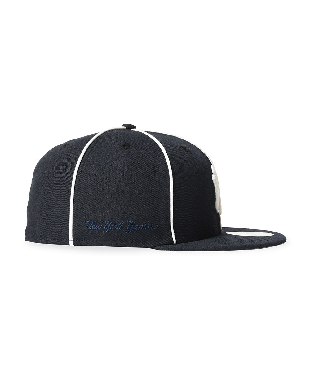 NEW ERA - NEW YORK YANKEES CO PIPING 59FIFTY NAVY【71037329】