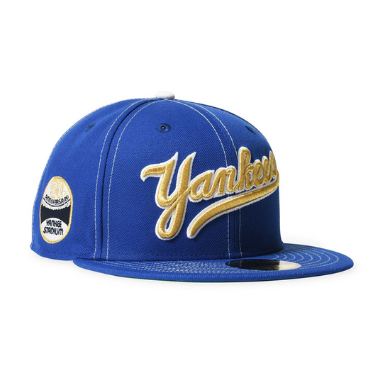 NEW ERA - NEW YORK YANKEES CO 50TH ANNIV WORLD LOGO 59FIFTY MJBLUE 【71037333】