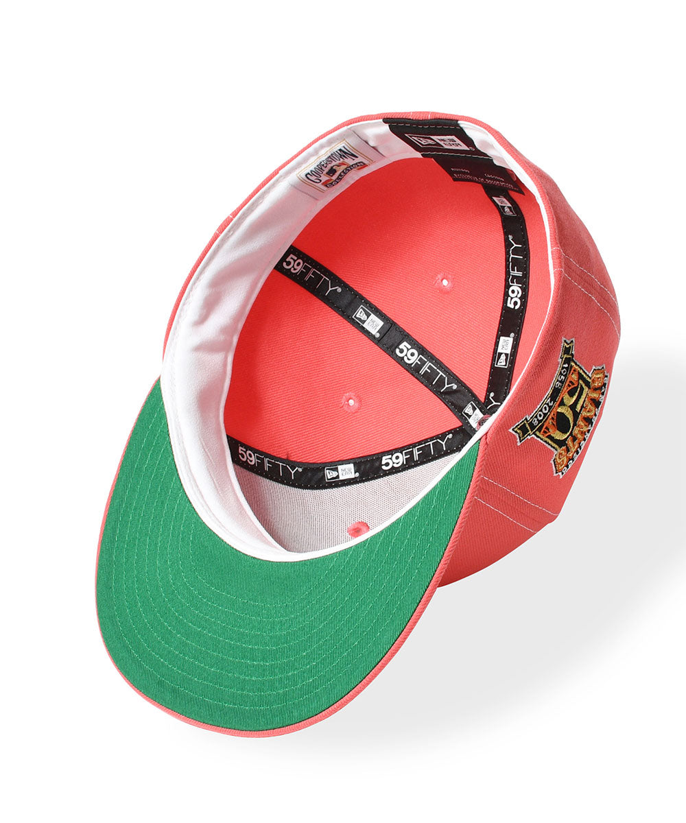 NEW ERA - SAN FRANCISCO GIANTS CO 50TH ANNIV WORLD LOGO 59FIFTY CORAL【71037335】