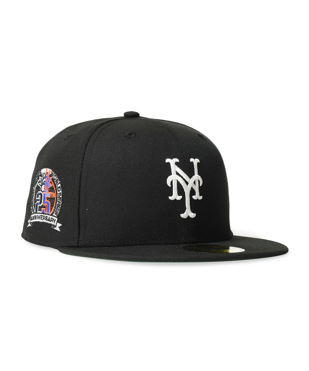 NEW ERA - NEW YORK METS CO SUBWAY 25TH 59FIFTY BLACK 【71037336】