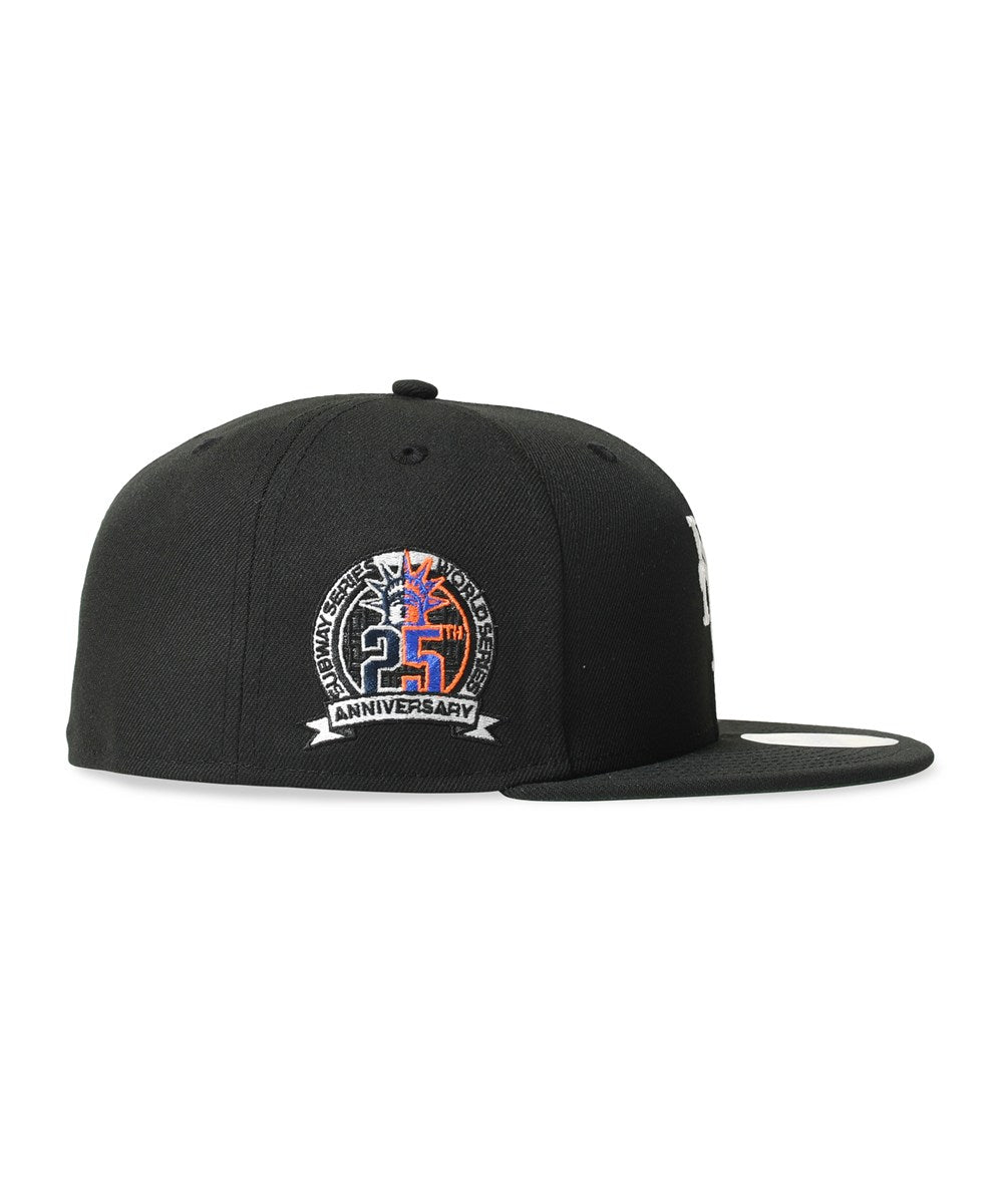 NEW ERA - NEW YORK METS CO SUBWAY 25TH 59FIFTY BLACK 【71037336】