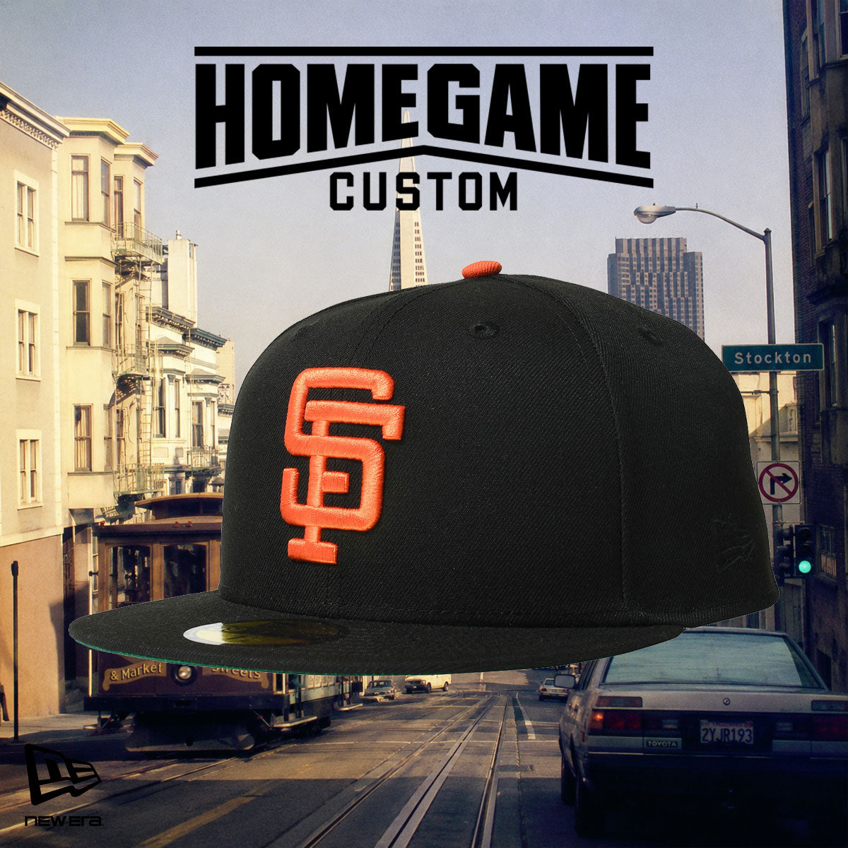 NEW ERA - SANFRANCISCO GIANTS CO OLD AUTHENTIC 59FIFTY BLACK 【71026219】