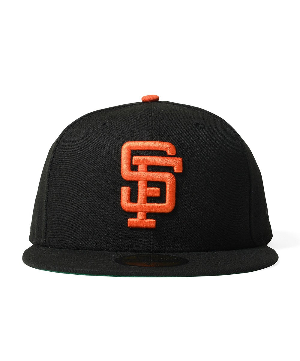 NEW ERA - SANFRANCISCO GIANTS CO OLD AUTHENTIC 59FIFTY BLACK 【71026219】