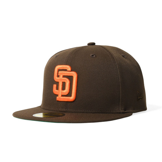 NEW ERA - SAN DEIGO PADRES CO OLD AUTHENTIC 59FIFTY WALNUT 【71046221】