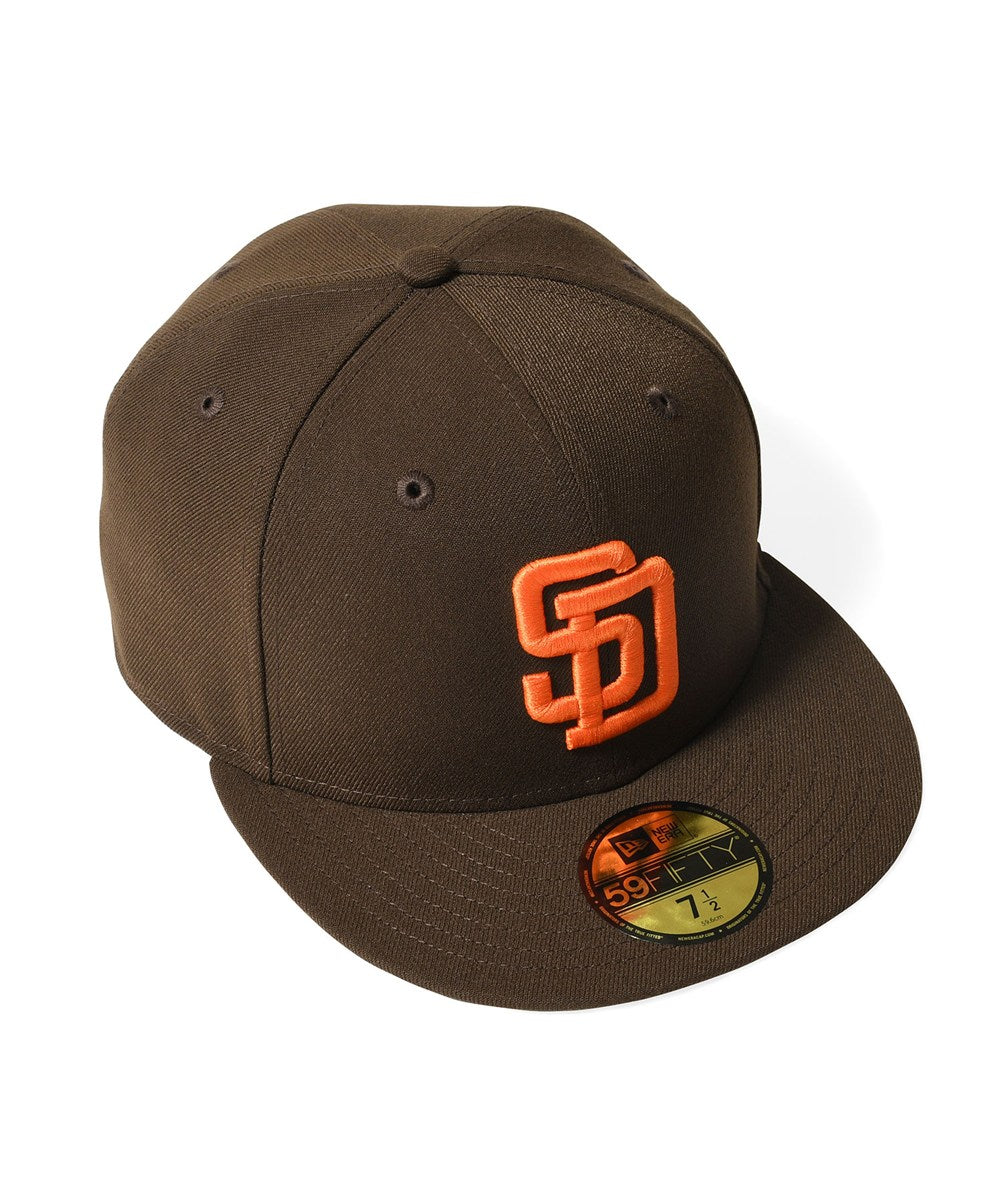 NEW ERA - SAN DEIGO PADRES CO OLD AUTHENTIC 59FIFTY WALNUT 【71046221】