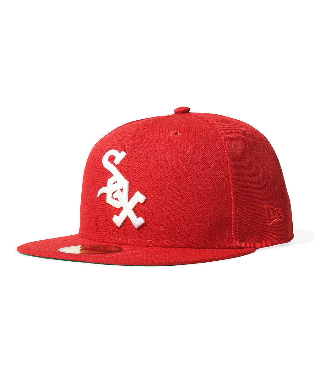 NEW ERA - CHICAGO WHITE SOX CO OLD AUTHENTIC 59FIFTY SCARLET 【71046222】
