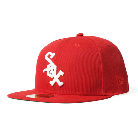 NEW ERA - CHICAGO WHITE SOX CO OLD AUTHENTIC 59FIFTY SCARLET 【71046222】
