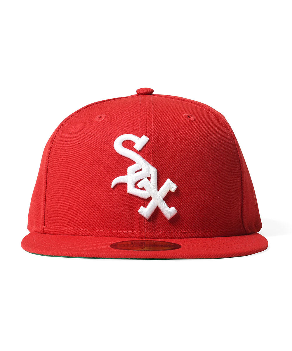 NEW ERA - CHICAGO WHITE SOX CO OLD AUTHENTIC 59FIFTY SCARLET 【71046222】