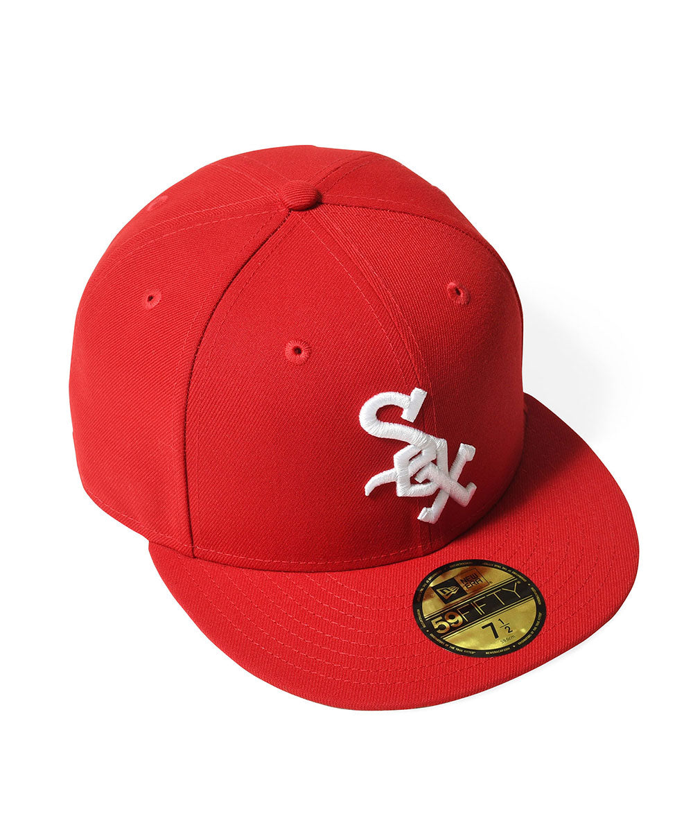 NEW ERA - CHICAGO WHITE SOX CO OLD AUTHENTIC 59FIFTY SCARLET 【71046222】
