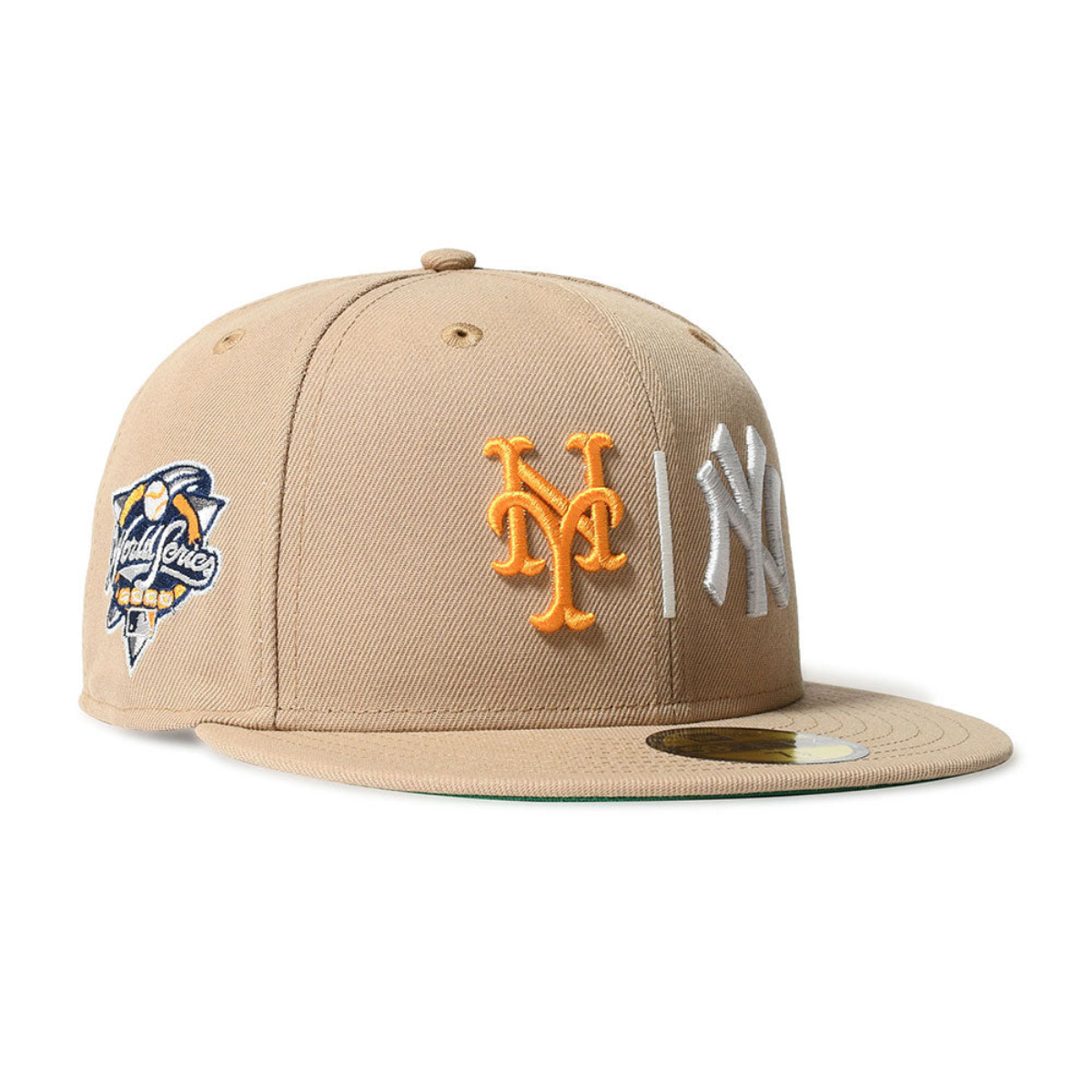 NEW ERA - NEW YORKS METS VS YANKEES CO SS 2000 WS 59FIFTY CAMEL【71047162】