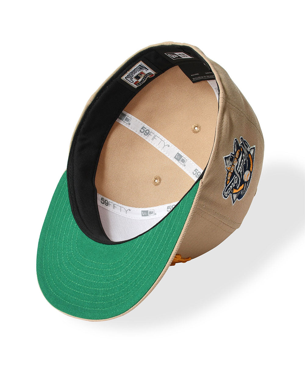 NEW ERA - NEW YORKS METS VS YANKEES CO SS 2000 WS 59FIFTY CAMEL【71047162】