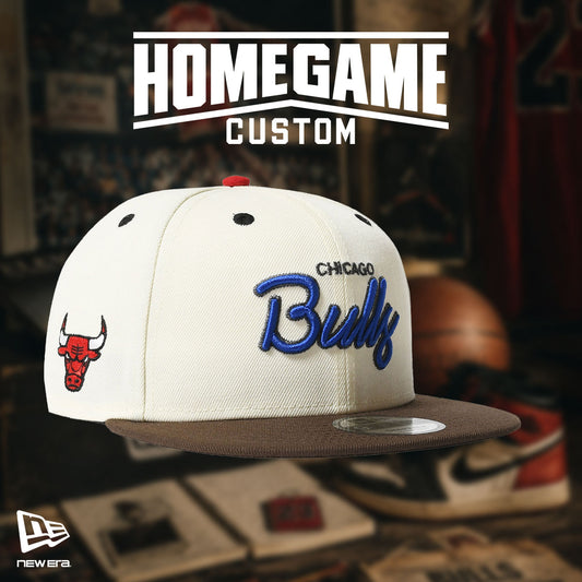 NEW ERA - CHICAGO BULLS CO 9FIFTY CHROME/WALNUT【71059673】