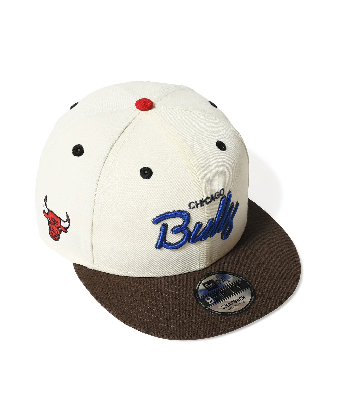 NEW ERA - CHICAGO BULLS CO 9FIFTY CHROME/WALNUT【71059673】